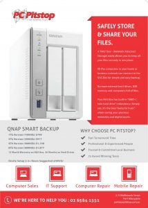 QNAP NAS storage box