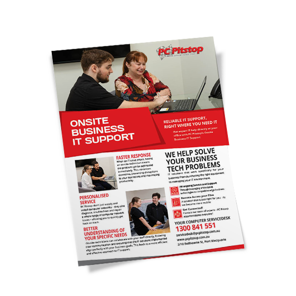 PC Pitstop - Business IT Support - Onsite Business IT Support